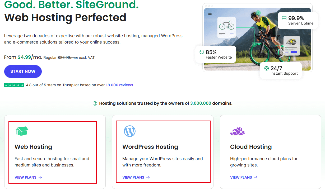 SiteGround主机购买教程指南- 外贸独立站