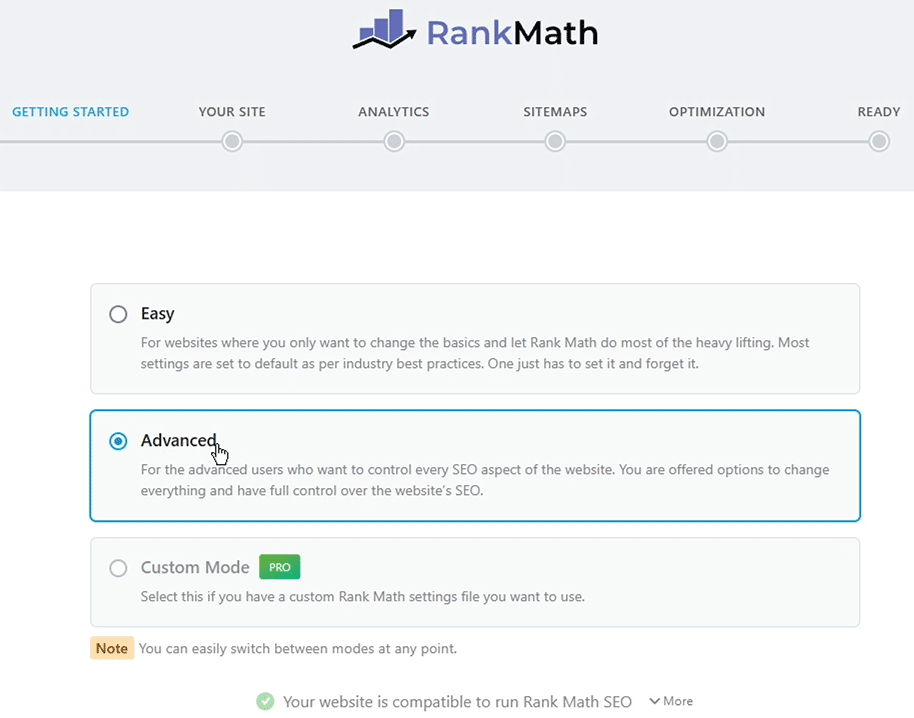 独立站rank math seo等级
