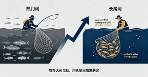 B2B独立站外贸长尾关键词